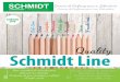 Quality Schmidt Line - casa-schmidt.es · materiais de trabalho odontológicos(produtos semi-elaborados) de dióxido de zircónio pré-sinterizado e estabilizado por ítrio. Utilizam-se