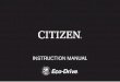 Sumário - citizenwatch-global.com · Parabéns e obrigado por escolher o relógio CITIZEN Eco-Drive. Para aproveitar o máximo do seu relógio, leia este manual e guarde-o para referência