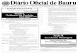DIÁRIO OFICIAL DE BAURU 1 Diário Oficial de Bauru · Conselho Municipal de Defesa do Meio Ambiente e Desenvolvimento Sustentável de Bauru, representando a Associação dos Engenheiros,