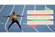 Usain ST. Leo Bolt ou Usain Bolt, como é · campeonato mundial de atletismo Júnior, na Jamaica, uma de ouro e duas de prata. ... Quantas vezes por semana você treina para ter sucesso?
