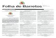 PODER XECUTIVO Folha de Barretos DE SÃO PAULO AUDIÊNCIA PÚBLICA A Câmara Municipal de Barretos convida as autoridades constituídas, associações de bairros, representantes de