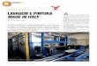 SoluçõeS e tecnologia Lavagem e pintura A made in italy · Headquartered in Monza, at few kilo-metres from Milan, the company is composed by two divisions: wash- ... de todos os