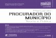 CAPÍTULO II - FAZENDA PÚBLICA MUNICIPAL · municipal, o maior volume de trabalho e a maior burocracia em sua atividade. Vejamos: 2.1 Prazo em quádruplo para contestar e em dobro