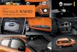 Novo Renault KWID - clienteparasempre.com.br · O alarme reduz o risco de roubo do seu carro e de objetos que estão dentro do veículo. 7711733126 (alarme de chaveiro) 7711733127