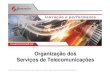 Organização dos Serviços de Telecomunicações · Evolução do setor (PGO) Art 10. A partir de 31 de dezembro de 2001, deixará de existir qualquer limite ao número de prestadores