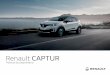 Renault CAPTUR · Cadeirinha infantil: fixando com o cinto de ... Eles podem colocar em risco a pró-pria segurança ... ou se houver um cartão na cabine (ou no leitor de 