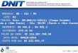 Apresentação do PowerPoint - DNIT — DNIT · PPT file · Web view2015-05-04 · rodovia: br – 163 / ms lote: 03 sub-trecho: entr. br-060 ... departamento nacional de infraestrutura