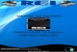 REV 01 10/16 - reibrasil.com.brreibrasil.com.br/wp-content/uploads/2017/03/MANUAL_RECEPTOR-TV... · Frequência de Entrada 174 – 806 MHz Nível de Entrada 0 – 76 dBm Largura de