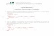 Instituto de Computação C Programação de Computadores ...lmarti.com/wp-content/uploads/2016/02/lista_01-Solucoes.pdf · Lista de Exercícios 1 Algoritmos, Pseudocódigo e Fluxograma