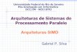Arquitetura de Sistemas de Processamento Paralelogabriel/sispar/ArqPar1.pdf · processador pode ser associado a uma sub-matriz independente de ... é a multiplicação de ... extraídos