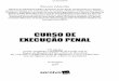 CURSO DE EXECUÇÃO PENAL - BDJur - Página inicial · 2018-09-25 · Execução penal - Leis e legislação - Brasil 2. Penas  leis 