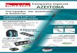 Campanha especial AZEITONA - fieltecnica.pt · Sem bateria nem carregador - UK360DZV03: 4 baterias (BL1850. 18V / 5Ah) , conversor de baterias (BCV03) e UK360DWBE multicarregador