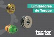 Limitadores de Torque - tector.com.br · Os Limitadores de Torque TTLTS permitem o ajuste da porca de regulagem(1) , onde as molas são comprimidas(2), exercendo pressão sobre os