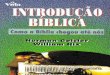 Introdução Bíblica: Como a Bíblia chegou até nóspibmg.com.br/ckfinder/userfiles/files/files/Ebooks/como-a-biblia... · Nossos e-books são disponibilizados gratuitamente, com