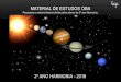 MATERIAL DE ESTUDOS OBA - colsantamaria.com.brcolsantamaria.com.br/site/wp-content/uploads/2018/05/2H_trabalho... · • O Sistema Solar é formado por um conjunto de oito planetas