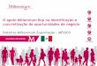 O apoio Millennium Bcp na identificação e ... · É o 12º maior importador e 13º maior exportador (2015), ... longo prazo, para apoio ao investimento no México, em conjunto com
