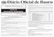 DIRIO OFICIAL DE BAURU 1 Diário Oficial de Bauru · 2-Declaração do INSS, informando que o portador de deficiência não recebe nenhum benefício assistencial ... Serviços na
