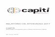 RELATÓRIO DE ATIVIDADES 2017 CAPITIcapiti.pt/wp-content/uploads/2018/03/CAPITI_Relatorio-Atividades... · Através da CAPITI, até final de Dezembro, foi possível iniciar os tratamentos