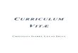 Curriculum Vitæ 29jun2017 - centrodehistoria-flul.com · Cristiana Isabel Lucas Silva — Curriculum Vitae! 2 Índice 1. Dados pessoais 3 2. Habilitações académicas 3 3. Publicações