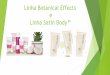 Linha Botanical Effects e Linha Satin Body · ideal para peles expostas aos fatores do meio ambiente como, vento, ar seco e poluição. É ideal para todos os tipos de pele e hidrata