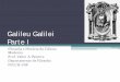 Galileu Galilei Parte I .2014-05-16  Galileu Galilei Parte I . Filosofia e Hist³ria da Cincia
