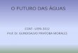 O FUTURO DAS ÁGUAS - sema.pa.gov.br · estimar a qualidade das águas da área. Realização de campanhas de coleta em pontos a serem definidos. Conhecimento das características