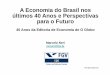 40 Anos da Editoria de Economia de O Globo - cps.fgv.br · A Economia do Brasil nos últimos 40 Anos e Perspectivas para o Futuro ... Fonte: CPS/FGV a partir dos microdados da PNAD/IBGE