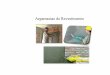 Argamassas de Revestimento - DCC · Argamassa de Revestimento qArgamassa de revestimento é utilizada para revestir paredes, muros e tetos, os quais, geralmente, recebem acabamentos