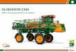 GLADIADOR 2300 - tractorgyn.com.brtractorgyn.com.br/pagenovos/stara/pulverizadores/gladiador2300/WEB... · MWM turbo Aftercooler diesel 155 cv “4.10T” Controlador de pulverização