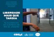 LIBERDADE MAIS QUE TARDIA - Centro de Estudos de ... · A primeira audiência de custódia no município do Rio de Janeiro ocorreu em 18 de setembro de 2015, após firmado convênio