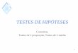 TESTES DE HIPÓTESES - Departamento de Informática e ...marcelo/Aula08CPGCC.pdf · Distribuição de referência para o Exemplo 1 Distribuição binomial (n = 10, 