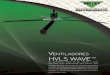 HVLS WAVE - kelleyentrematic.com · instalação. A funcionalidade do sistema permite que os ventiladores sejam monitorados e controlados por configurações de tempo, ajustes de