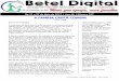 A FAMÍLIA CRISTÃ COMUM - ibbetel.org.br Boletim Digital Betel.pdf · A devoção pessoal é o estilo de vida do cristão autentico. Neste estudo, vamos examinar a devoção pessoal