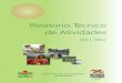 Relatorio Tecnico 2012 FINAL - .Empresa de Pesquisa Agropecuria e Extens£o Rural de Santa Catarina