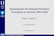 Desempenho do Sistema Portuário Português no período 2001 … · Movimentação de Carga Geral (Carga) Setúbal lidera neste sector, por via da exportação de cimento e produtos