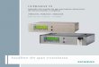Análise de gas contínua - Siemens AG · 3.3 Funcionamento 3-9 ... Diagnóstico do sensor de pressão 5-18 ... Bomba/Contraste do LCD: Configurar o contraste 5-30 