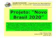 Projeto: “Novo Brasil 2020” - agrolink.com.br · a gigante ferrovia norte-sul: "o primeiro trecho de sÃo luiz-ma a anapolis-go deve ser concluido ainda em setembro de 2011 e
