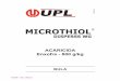 aCaRICIDa Enxofre - 800 g/kg - uplbrasil.com.bruplbrasil.com.br/wp-content/uploads/2016/05/MicrothiolDisperssWG... · enxofre - 800 g/kg cover - 120 x 140 mm. 2 antes de usar o produto,