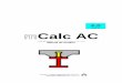 V E R S ÃO mCalc AC - stabile.com.br · como viga mista, considerando as resistências à flexão e ao corte, além do dimensionamento dos conectores e a obtenção das flechas da