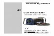 152 40 40/Cutmaster 40.pdf · produto é apoiado por nossa garantia e na rede de serviço mundial. Para localizar seu distribuidor mais próximo ou chamar a agência de serviço,