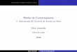 Redes de Computadores - DINelvio/redes/4-MAC.pdf · Elvio Leonardo Redes de Computadores. Subcamada de Controle de Acesso ao Meio Introdu»c~ao Acesso Aleat¶orio Outros Protocolos