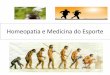 Homeopatia e Medicina do Esporte - ihb.org.br Michel Wassersten... · O exercício físico no Organon 4. As constituições e a Medicina do Esporte 5. Repertório para Medicina de