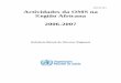 AFR/RC58/2 Actividades da OMS na - afro.who.int · 1–5 de Setembro de 2008 ... Testes e tratamento do VIH entre os doentes de TB no Ruanda ... EPI Programa Alargado de Vacinação