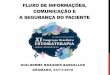 FLUXO DE INFORMAÇÕES, COMUNICAÇÃO E A …sobest.org.br/arquivos/CBEAULAS/dia3/12H00 - GUILHERME... · 2016-06-01 · fluxo de informaÇÕes, comunicaÇÃo e a seguranÇa do paciente