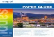 PAPER GLOBE - cdn-s3.sappi.com Globe... · Verão 2016 Algro Guard OHG – Solução de embalagem em papel de alta barreira 8 Caixa de presente de Natal da Sappi é premiada no Gold