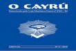 Capa O Cayrú 2018-09 - Azul e Letra Branca - cayru.com.brcayru.com.br/Boletins/2018-09.pdf · 1963) e pelo Supremo Conselho do Brasil do Grau 33 para o Rito Escocês Antigo e Aceito