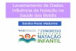 Levantamento de Dados Influência da Natação na Saúde dos Bebês · Teve mais problemas de sinusite Levantamento de Dados Influência da Natação na Saúde dos Bebês Bebês de
