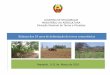 GOVERNO DE MOÇAMBIQUE MINISTÉRIO DA … · Direcção Nacional de Terras e Florestas ... Regulamento do Solo Urbano ... Acelerar o processo de criação do Fórum Consultivo de