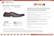 Ficha Técnica · De acordo com as normas CE Sapato VIANA Este calçado de segurança cumpre a directiva EC de ... Têxtil em Space 3D com excelentes características de 