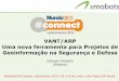VANT/ARP Uma nova ferramenta para Projetos de … · 2013-06-24 · Nota de coordenação doutrinária 04/2012 EME ... 1º e VANT Brasileiro CAVE ANAC ... 18 a 20 de Junho | São